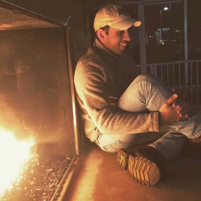 Some Monday nights you get to sit outside by ahellip